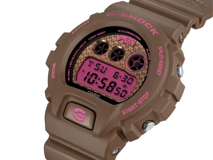 La montre Casio G-Shock x Hardies NYC DW-6900HH-5. (Source de l'image : Casio)