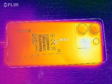 Carte thermique arrière