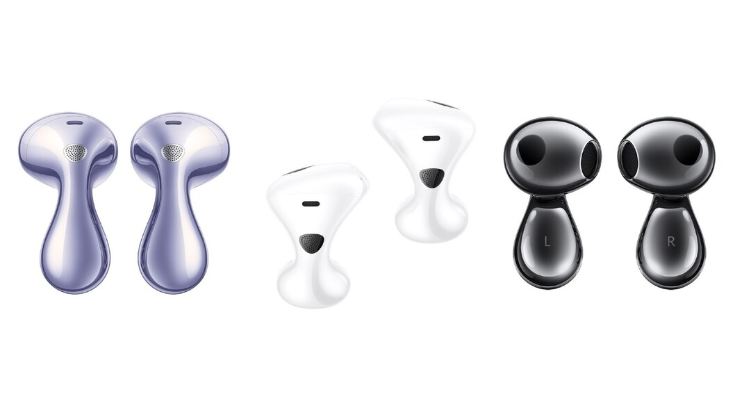 Les Huawei FreeBuds 6 sont plus légers mais conservent le même design ouvert que les FreeBuds 5 (source : Huawei)