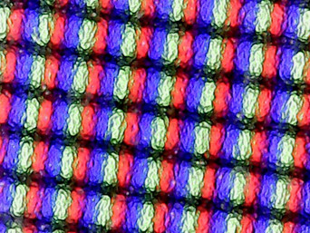 Grille de sous-pixels RGB (170 PPP)