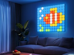 Les Mini Panel Lights de Govee peuvent être utilisés pour créer du pixel art. (Source de l'image : Govee)