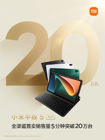 Mi Pad 5. (Image source : Xiaomi)