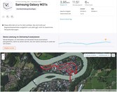 Samsung Galaxy Localisation des M31 - Vue d'ensemble