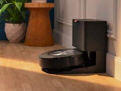 Le robot aspirateur et balai Roomba Combo j7+ possède un design unique de balai rétractable, selon iRobot. (Image source : iRobot)