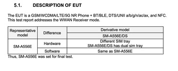 Le Galaxy A55 se révèle être un autre smartphone à charge 25W. (Source : FCC via MySmartPrice)