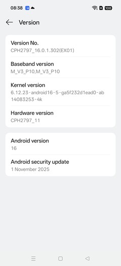 Logiciel Oppo Find X9