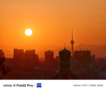 Prise de vue au téléobjectif (Source de l'image : Jia Jingdong sur Weibo)