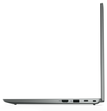 Lenovo ThinkPad L13 Gen 4 - Ports - Droite. (Image Source : Lenovo)