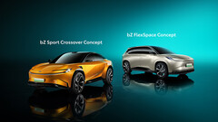 Le Toyota bZ Sport Crossover et le concept EV bZ FlexSpace ont été annoncés. (Source de l'image : Toyota)