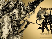Une bannière annonçant le 40e anniversaire de Castlevania