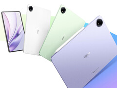 Le Honor MagicPad 3 dans ses trois couleurs de lancement.