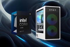 L'Omen 35L de HP sera équipé du prochain processeur Core Ultra 9 285K à 24 cœurs d'Intel. (Source de l'image : HP, Pexels, IBB, avec modifications)