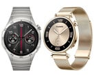 La Watch GT 4 dans ses versions 41 mm et 46 mm. (Source de l'image : Huawei)