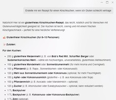 La création d'une recette quelque peu décousue a pris 2 minutes et 30 secondes