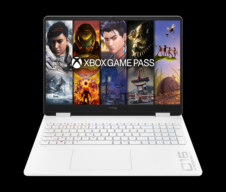 La nouvelle HyperX Omen 16 dans sa finition Ceramic White.