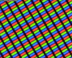 Grille de pixels mats