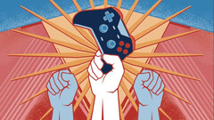 Une illustration pour le rassemblement « Save our Devs »