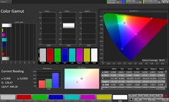Espace colorimétrique CalMAN