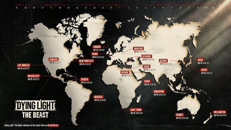 Dying Light : The Beast dans le monde entier (Image Source : Techland)