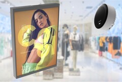 L'écran Digital View est alimenté en électricité sans fil. (Source de l'image : Digital View)