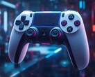 Une variante de la manette DualSense de la PS5 est illustrée