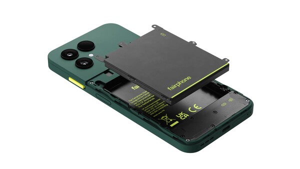 Le Fairphone 6 Plus comporte 12 pièces remplaçables par l'utilisateur, dont une batterie amovible.