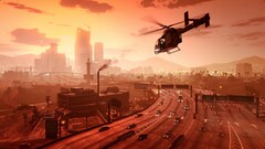 Contrairement à son prédécesseur basé à Los Santos, la fuite de vidéos de gameplay suggère que GTA 6 se déroulera à Vice City (Image : Rockstar Games)
