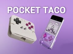 Le GameSir Pocket Taco est désormais disponible dans un nouveau coloris violet. (Source : GameSir via Kickstarter)
