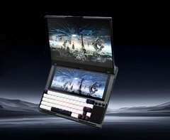 Krayzor intègre un écran secondaire massif et un clavier mécanique dans le châssis d&#039;un ordinateur portable. (Source de l&#039;image : Krayzor)
