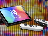 La Nintendo Switch 2 est susceptible d'être déclinée en version OLED à un moment donné de son cycle de vie. (Source de l'image : Nintendo/Samsung Display - édité)