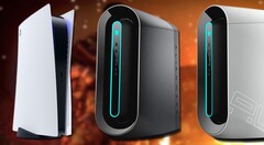 La PS5 suscite le plus d'intérêt auprès des développeurs pour les consoles mais le PC est le champion incontesté des plateformes. (Image source : Sony/Dell/Activision - édité)