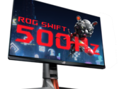 L'Asus ROG Swift offre un taux de rafraîchissement impressionnant de 500 Hz avec une dalle E-TN 1080p. (Image Source : Asus)