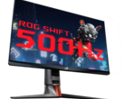 El Asus ROG Swift ofrece la friolera de 500 Hz de frecuencia de refresco con un panel E-TN 1080p. (Fuente de la imagen: Asus)