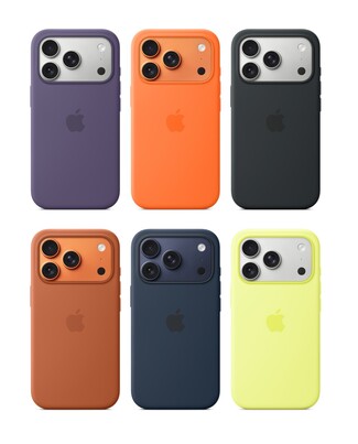 Apple Étui en silicone. (Source de l'image : Apple)
