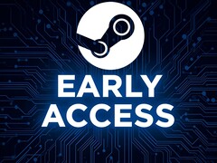 La bannière d&#039;accès anticipé à Steam est affichée (Image source : Valve, avec modifications)
