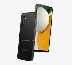 Selon les rumeurs, le Galaxy A15 5G devrait être disponible en noir et en bleu. (Source de l'image : @OnLeaks)