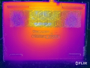 Test de résistance aux températures de surface (en bas)