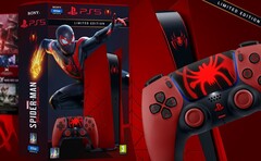 Superbe concept de boîte de vente au détail PS5 réalisée par des fans et mettant en scène Miles Morales. (Source de l'image : Vinícius de Jesus/Behance)