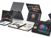 Le Gathertech Co. Deeku HL108D est un ordinateur portable de deux livres avec deux écrans tactiles de 10,5 pouces. (Source : Gathertech sur Green Funding)