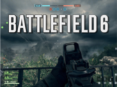 La bêta ouverte de Battlefield 6 a débuté le 7 août (pour les joueurs en accès anticipé). Sur la photo, le texte/logo de Battlefield 6 est superposé à une capture d'écran du jeu. (Source de l'image : Battlefield/Notebookcheck - Edited)