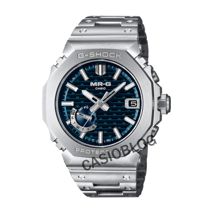Une image de la montre Casio G-Shock MRG-B2100D-2A qui fait l'objet de rumeurs. (Source de l'image : Casioblog)
