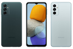 Le Galaxy M23 sera lancé en deux couleurs avec un chipset 5G. (Image source : Samsung)