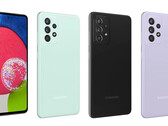 Le Samsung Galaxy A52s ressemble au Galaxy A52, mais avec une nouvelle option de couleur. (Image source : Roland Quandt)