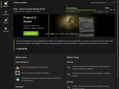 Nvidia GeForce Game Ready Driver 555.99 téléchargeable dans l'application Nvidia (Source : Own)