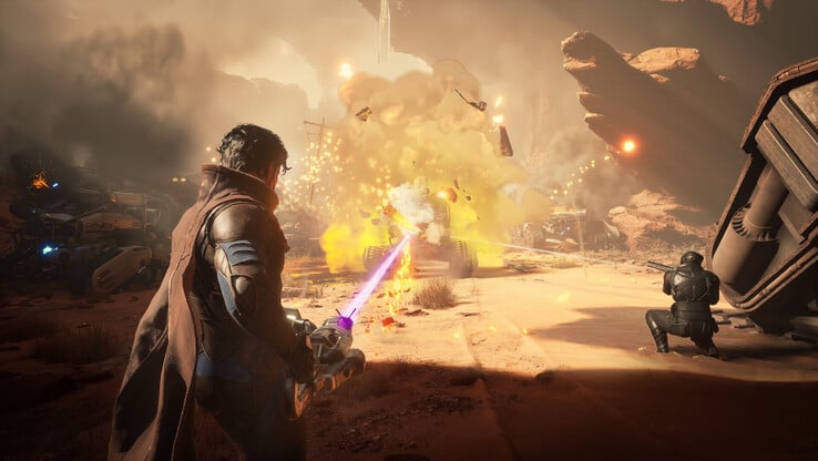 "Le JcJ lui-même présente de nombreux problèmes qui doivent être résolus. Nous prenons des mesures... avec nos premiers changements pour les ornithoptères scouts." - Joel Bylos (Image Source : Steam)