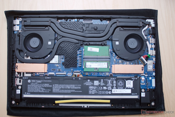 HP Omen 17 ouvert
