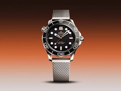 L'Omega Seamaster Diver 300M est désormais disponible en deux coloris orange (acier sur acier illustré). (Source de l'image : Omega)