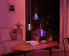 Les nouvelles ampoules Philips Hue Lightguide ont une surface hautement réfléchissante. (Image source : Signify)