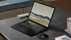 En test : le Microsoft Surface Laptop 3 15-inch. Modèle de test fourni par Intel.