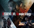 La bannière de Resident Evil Remake Trilogy est montrée (Image source : Sony PlayStation avec modifications)